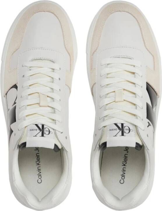 Calvin Klein Stijlvolle Sneakers voor Mannen en Vrouwen White Heren