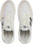 Calvin Klein Chunky Cupsole Mono Heren Schoenen Wit Maat: 41 Leer Foot Locker - Thumbnail 11