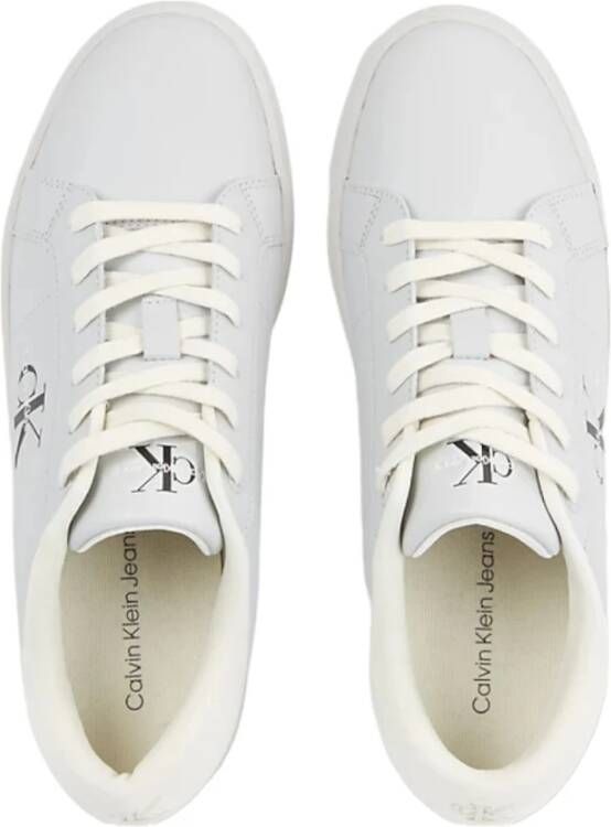 Calvin Klein Stijlvolle Sneakers voor Mannen en Vrouwen White Heren