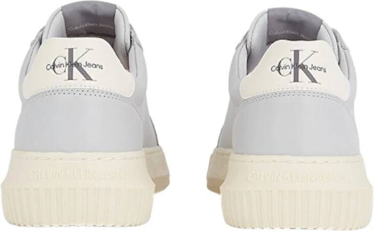 Calvin Klein Stijlvolle Sneakers voor Mannen en Vrouwen White Heren