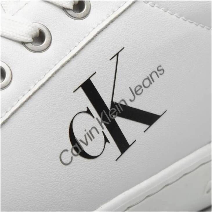 Calvin Klein Stijlvolle Sneakers voor Mannen en Vrouwen White Heren