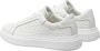 Calvin Klein Logo Patroon Veterschoenen White Heren - Thumbnail 10