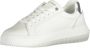 Calvin Klein Witte polyester sneakers met veters print contrastdetails logo White Heren - Thumbnail 18