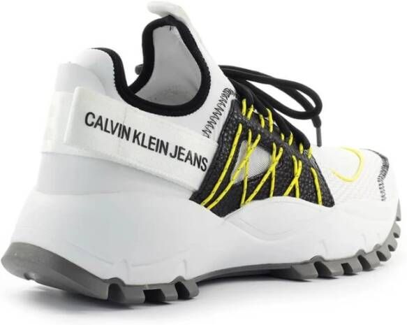Calvin Klein Tol sneaker Wit Heren