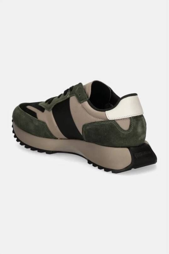 Calvin Klein Tricolor Suède Veterschoenen Multicolor Heren