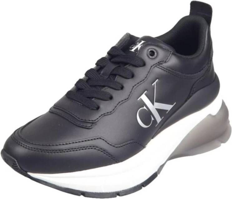 Calvin Klein Wedge sportieve sneaker Zwart Dames