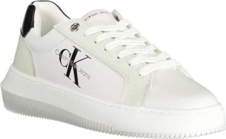 Calvin Klein White Sneakers Wit Dames