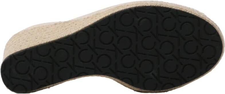 Calvin Klein Wig Sandalen White Dames