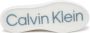 Calvin Klein Effen Vetersneakers White Heren - Thumbnail 3