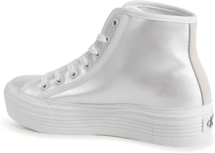 Calvin Klein Witte High Top Sneaker
