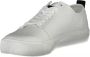 Calvin Klein Witte Katoenen Sneaker met Logo Print White Heren - Thumbnail 4
