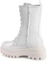 Calvin Klein Jeans Veterboots van leer met plateauzool - Thumbnail 4
