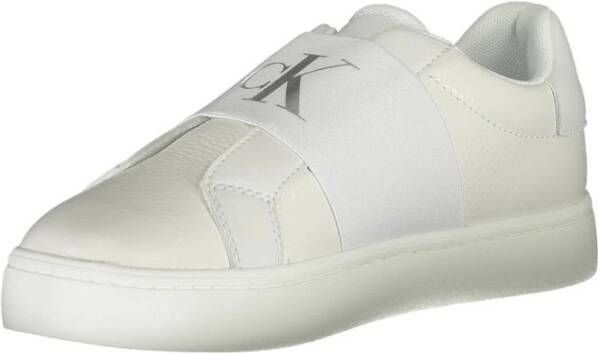 Calvin Klein Witte Leren Dames Sneaker