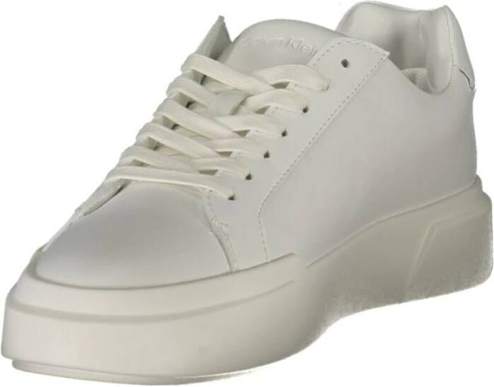 Calvin Klein Witte Leren Dames Sneaker