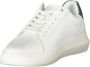 Calvin Klein Witte Leren Heren Sneaker - Thumbnail 2
