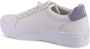 Calvin Klein Witte Leren Lage Sneakers - Thumbnail 2