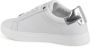 Calvin Klein Witte Leren Sneaker Klassiek Ontwerp - Thumbnail 2