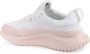 Calvin Klein Witte Polyester Sneaker met Elastaan Details - Thumbnail 2