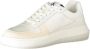 Calvin Klein Chunky Cupsole Mono Heren Schoenen Wit Maat: 40 Leer Foot Locker - Thumbnail 7
