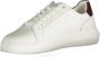 Calvin Klein Witte polyester sneakers met veters print contrastdetails logo White Heren - Thumbnail 12