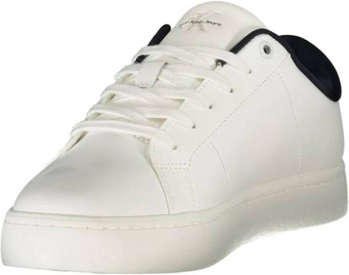 Calvin Klein Witte polyester sneakers voor heren