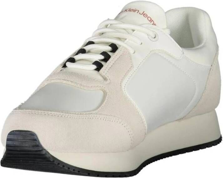 Calvin Klein Witte polyester sneakers voor heren