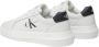 Calvin Klein Plateausneakers CHUNKY CUPSOLE MONO LTH WN vrijetijdsschoen lage schoen veterschoen met ck-opdruk aan de zijkant - Thumbnail 5