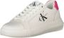 Calvin Klein Jeans Sneakers van leer model 'CHUNKY CUPSOLE LACEUP MON' - Thumbnail 8