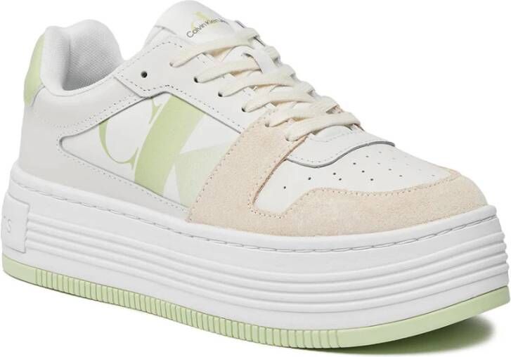 Calvin Klein Witte Sneakers voor Dames White Dames
