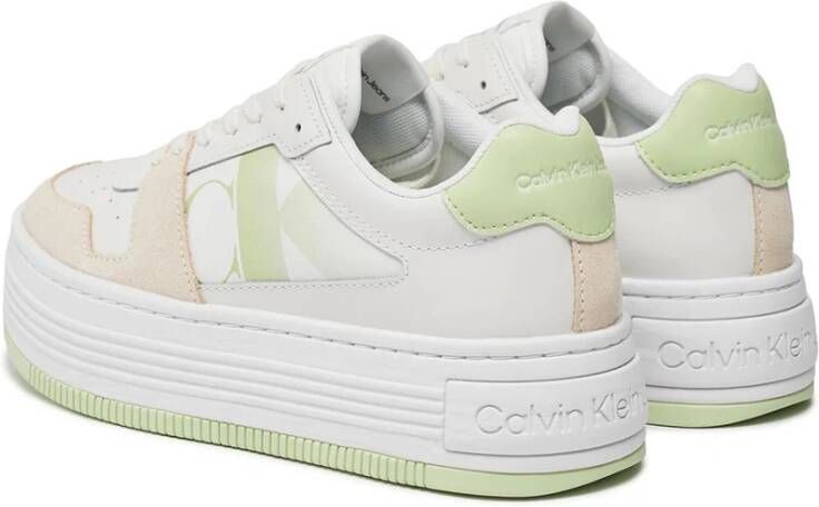 Calvin Klein Witte Sneakers voor Dames White Dames