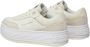 Calvin Klein Jeans Platte Lage Veterschoenen voor Dames Beige Dames - Thumbnail 5
