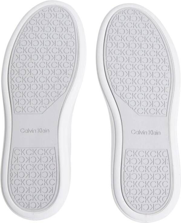Calvin Klein Witte Vetersneakers voor Vrouwen