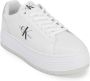 Calvin Klein Plateausneakers BOLD PLATF LOW LACE LTH ML MTL met zijlogo vrijetijdsschoen lage schoen veterschoen - Thumbnail 30