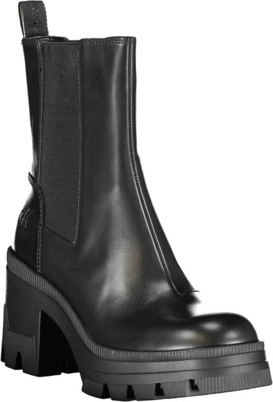 Calvin Klein Zwarte dameslaars met 8 cm hak Black Dames
