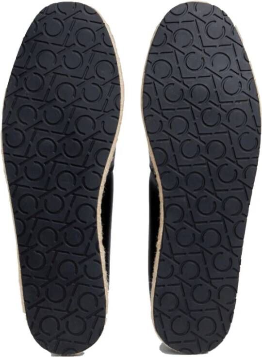 Calvin Klein Zwarte Espadrille Re-Lock Damesschoenen Black Dames
