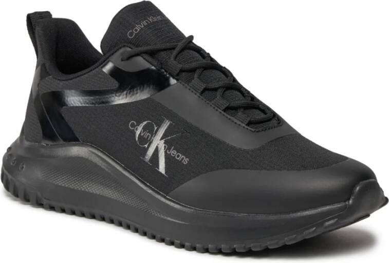 Calvin Klein Zwarte EVA Runner Sneakers Black Heren