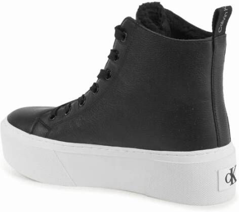 Calvin Klein Zwarte HighTop Sneakers