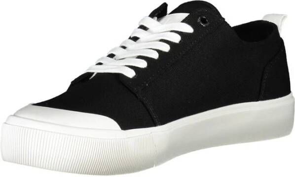 Calvin Klein Zwarte Katoenen Heren Sneaker
