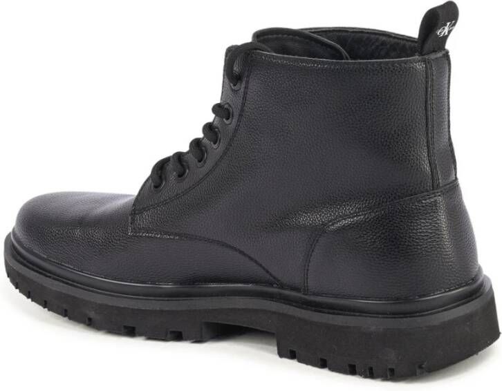 Calvin Klein Zwarte LaceUp Laarzen