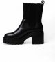 Calvin Klein Jeans Zwarte Chunky Heeled Chelsea Enkellaarzen Black Dames - Thumbnail 14