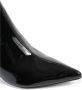 Calvin Klein Zwarte Leren Enkellaars met 6cm Hak Black Dames - Thumbnail 5