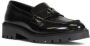 Calvin Klein Metallic Combat Loafer Herfst Winter Collectie Black Dames - Thumbnail 7