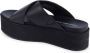 Calvin Klein Slippers FLATFORM CROSS MG UC plateau zomerschoen pantoffels met kruisverband - Thumbnail 11