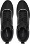 Calvin Klein Zwarte leren sneakers Black Heren - Thumbnail 5