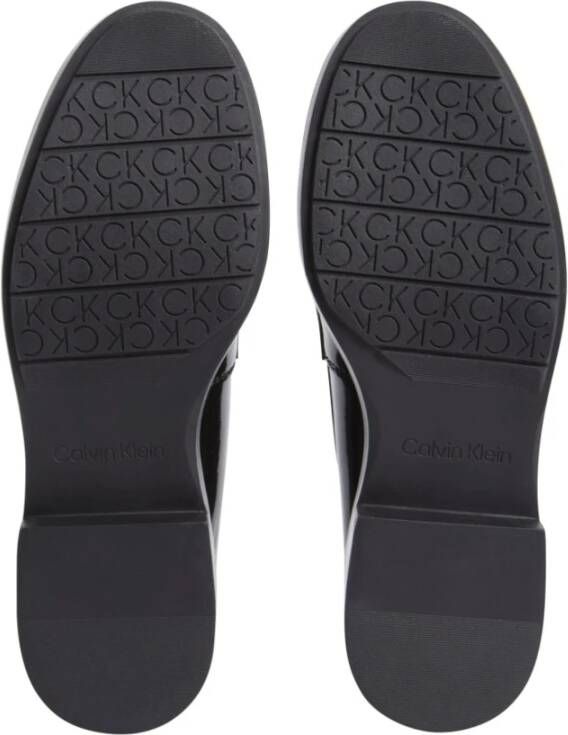 Calvin Klein Zwarte Loafer Bar Saff Schoenen