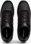 Calvin Klein Zwarte Logo Patroon Leren Sneakers Black Heren - Thumbnail 3
