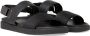Calvin Klein Zwarte platte sandaal voor mannen Black Heren - Thumbnail 3
