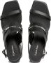 Calvin Klein Zwarte platte sandalen voor vrouwen Black Dames - Thumbnail 5