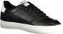 Calvin Klein Zwarte Polyester Sneaker met Contrasterende Details Zwart Dames - Thumbnail 4