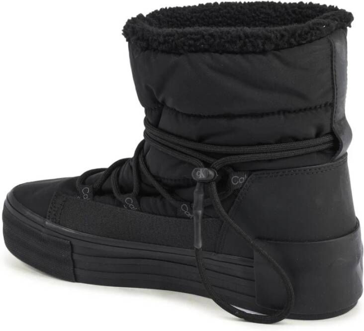 Calvin Klein Zwarte Polyester Sneakers